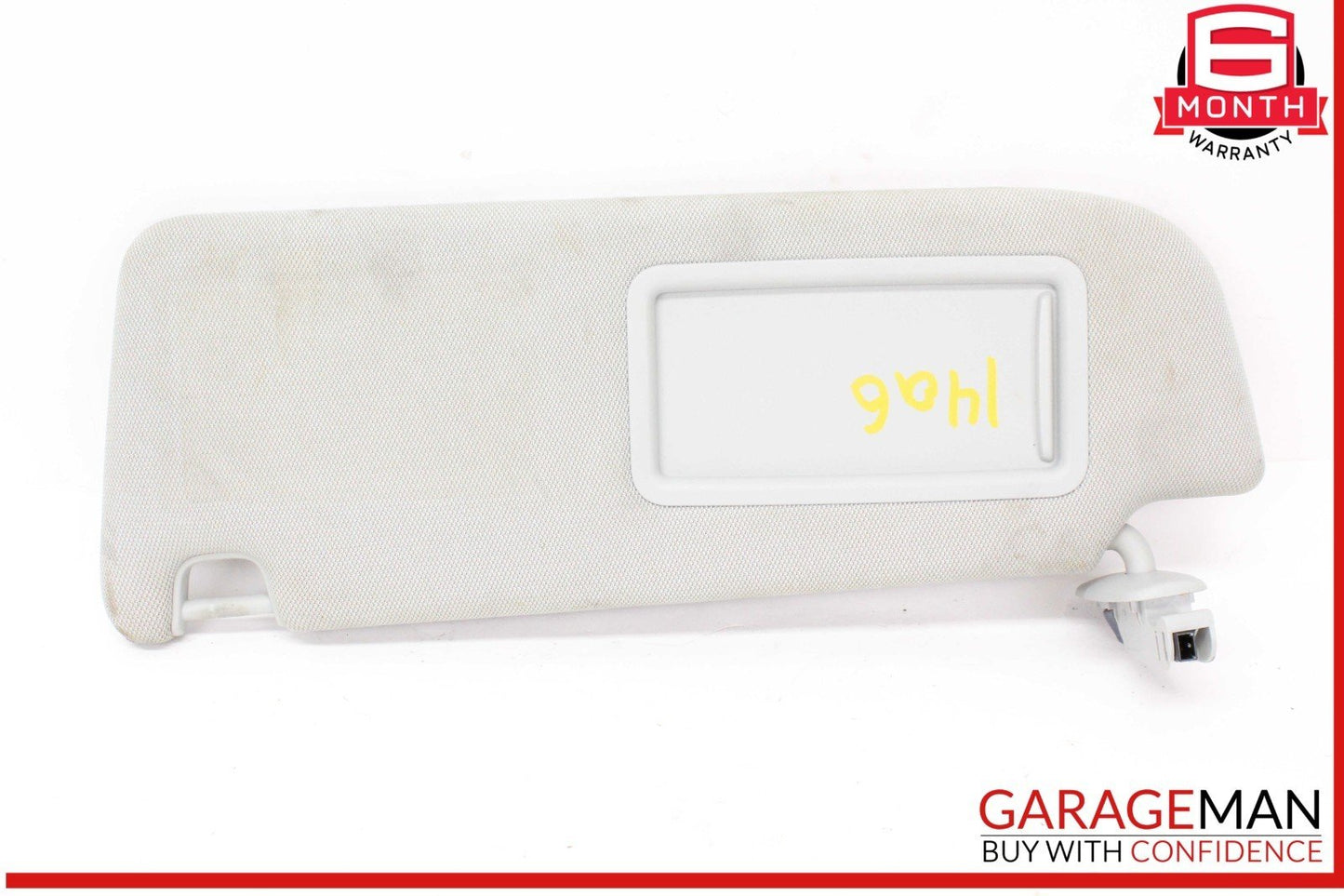 12-18 Audi A6 S6 A7 Front Left Driver Side Sun Visor Sunvisor Gray OEM