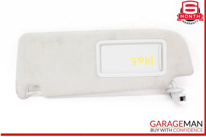 12-18 Audi A6 S6 A7 Front Left Driver Side Sun Visor Sunvisor Gray OEM