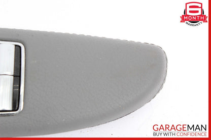 07-13 Mercedes W221 S550 Rear Right Side Door Window Switch Control Trim Grey