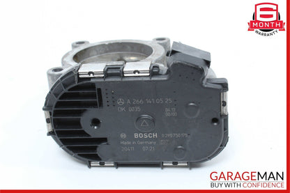 12-15 Mercedes W204 C250 SLK250 E250 Engine Throttle Body 2661410525 OEM