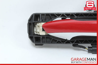08-14 Mercedes W204 C250 C300 Rear Right Side Exterior Door Handle Red OEM
