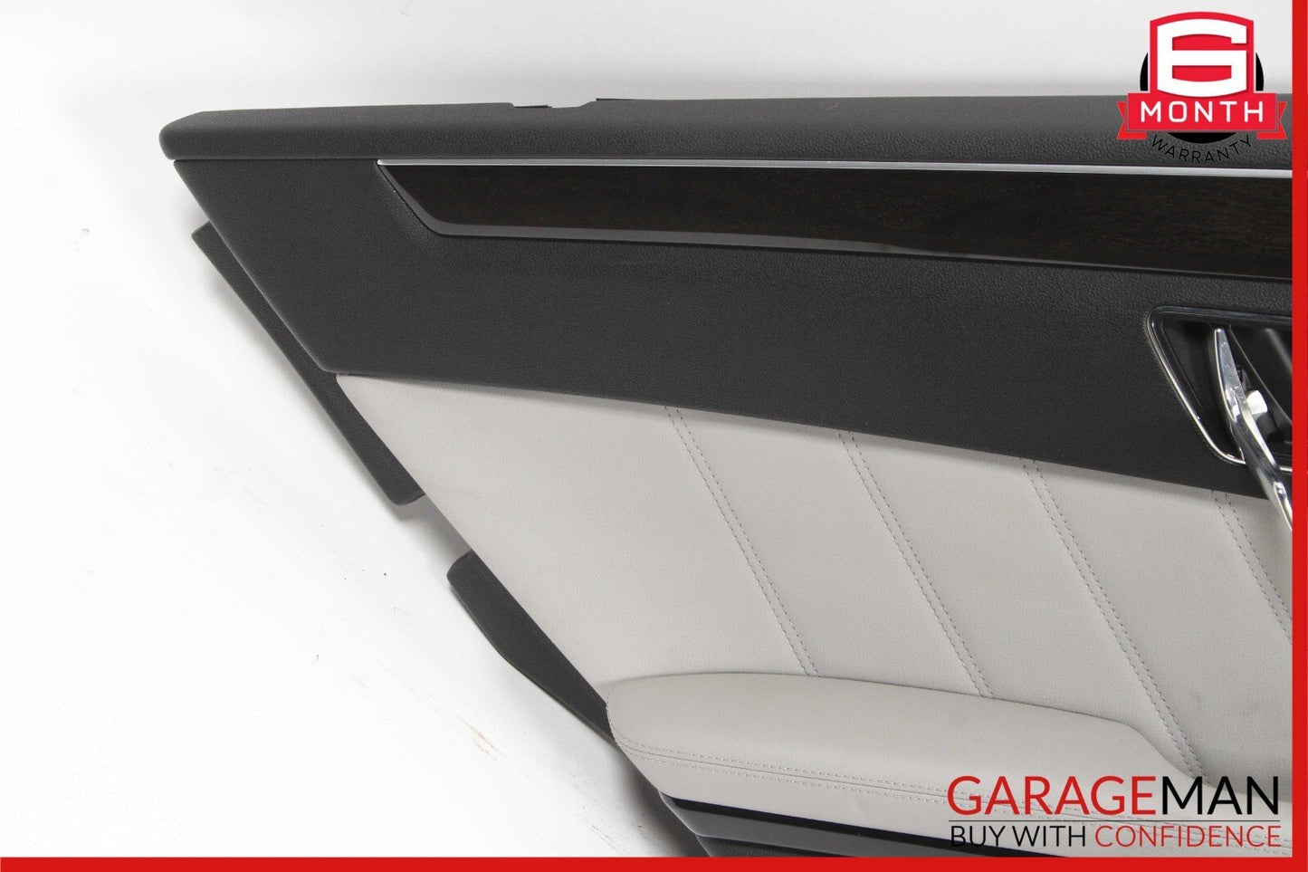 10-13 Mercedes W212 E350 E500 E250 Rear Left Side Interior Door Panel Grey