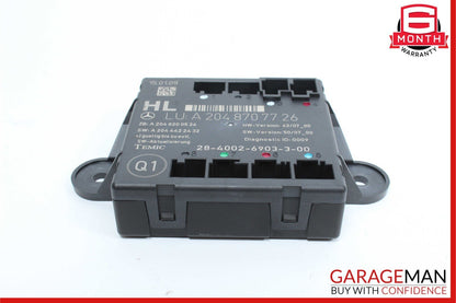 09-12 Mercedes X204 GLK350 C350 Rear Left Side Door Control Module Unit OEM