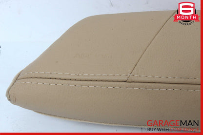 10-16 Porsche Panamera 970 Rear Right Side Seat Bolster Trim Module Assy Beige