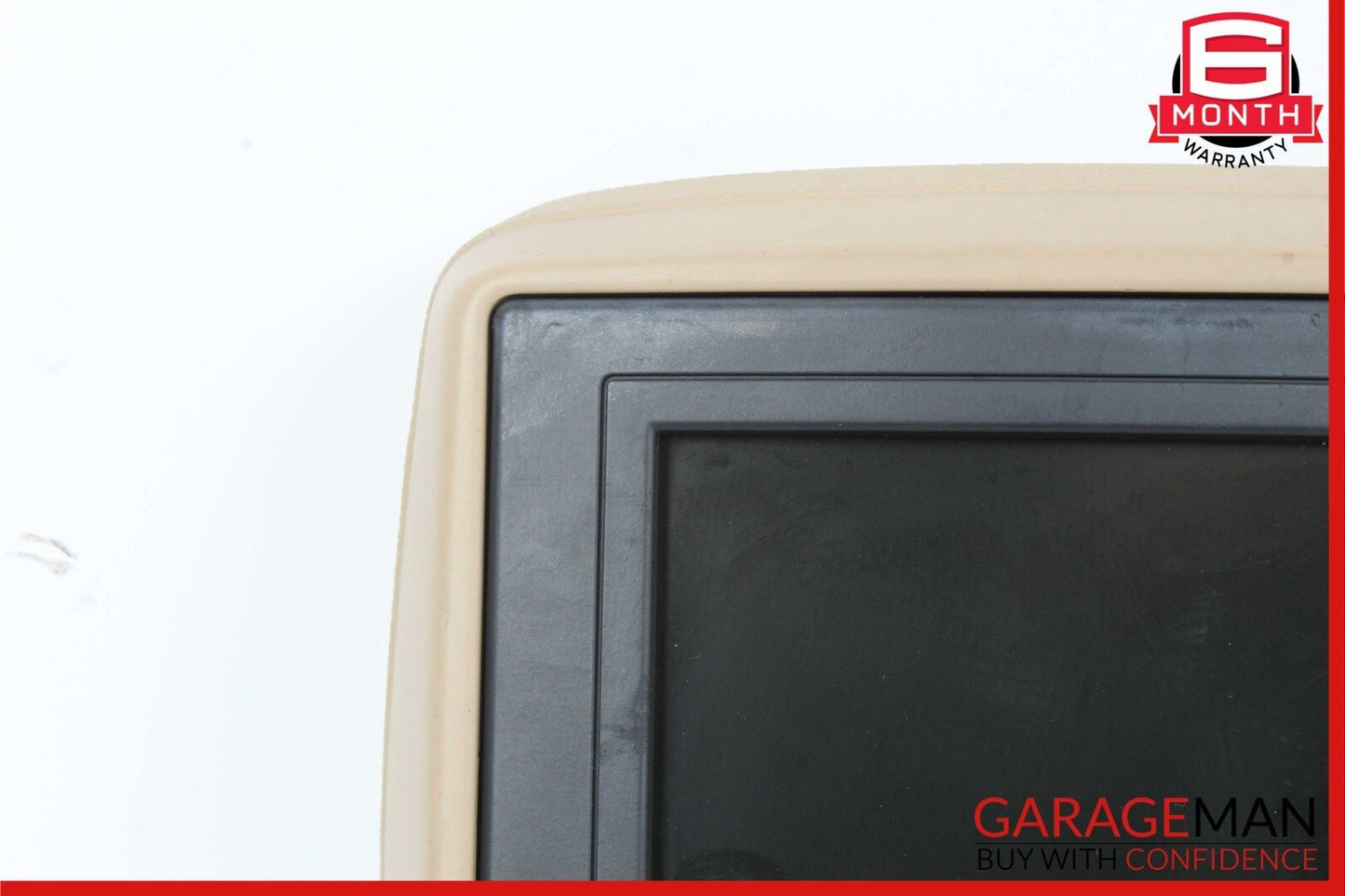 07-12 Mercedes GL450 R550 ML450 Seat Headrest Screen Monitor Display Trim Brown