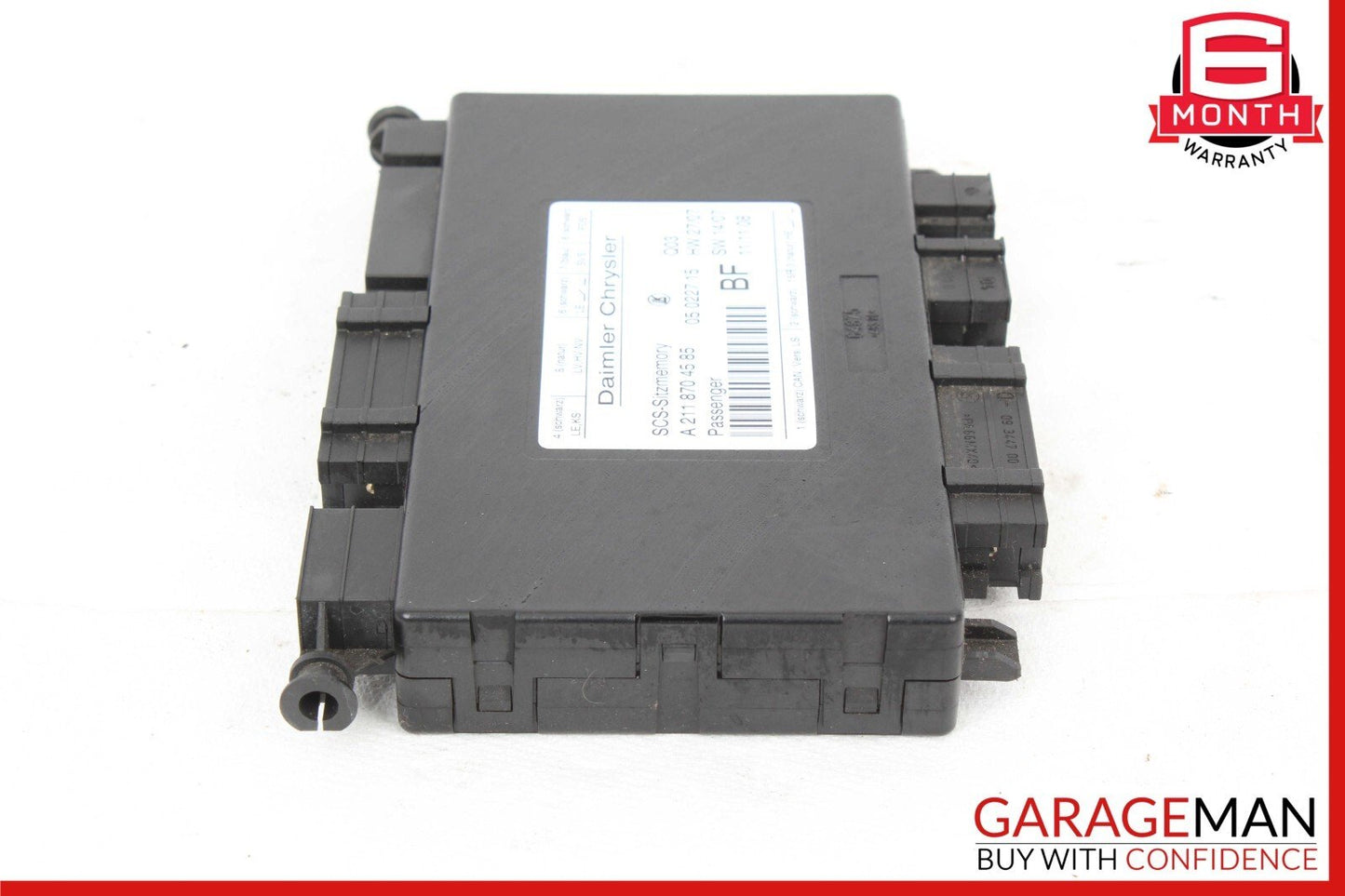 03-12 Mercedes W211 E350 CLS350 Under Seat Control Module Front Right Side OEM