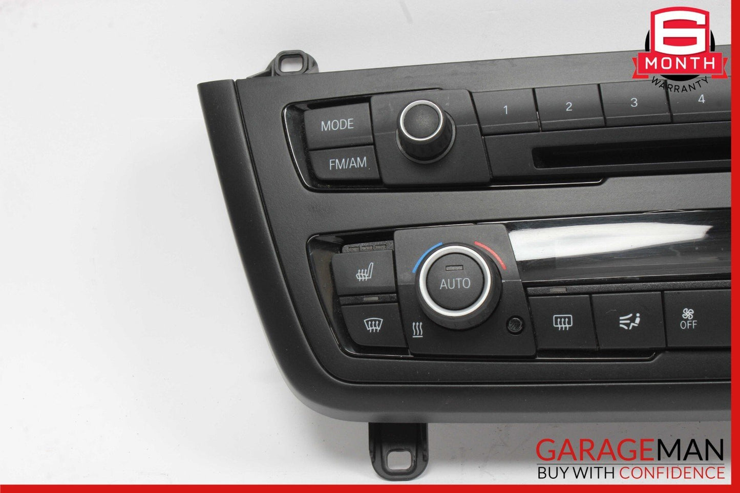 12-18 BMW F30 320i 528i A/C Heat Air Conditioning Audio CD Panel Control Switch