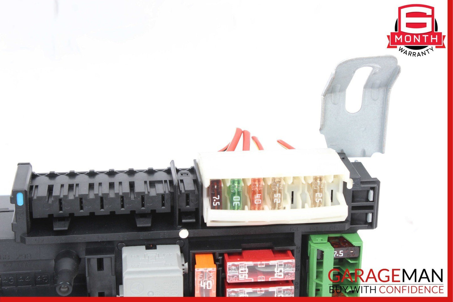 10-18 Mercedes W212 E63 AMG Rear Fuse Relay Box SAM Signal Acquisition Assembly