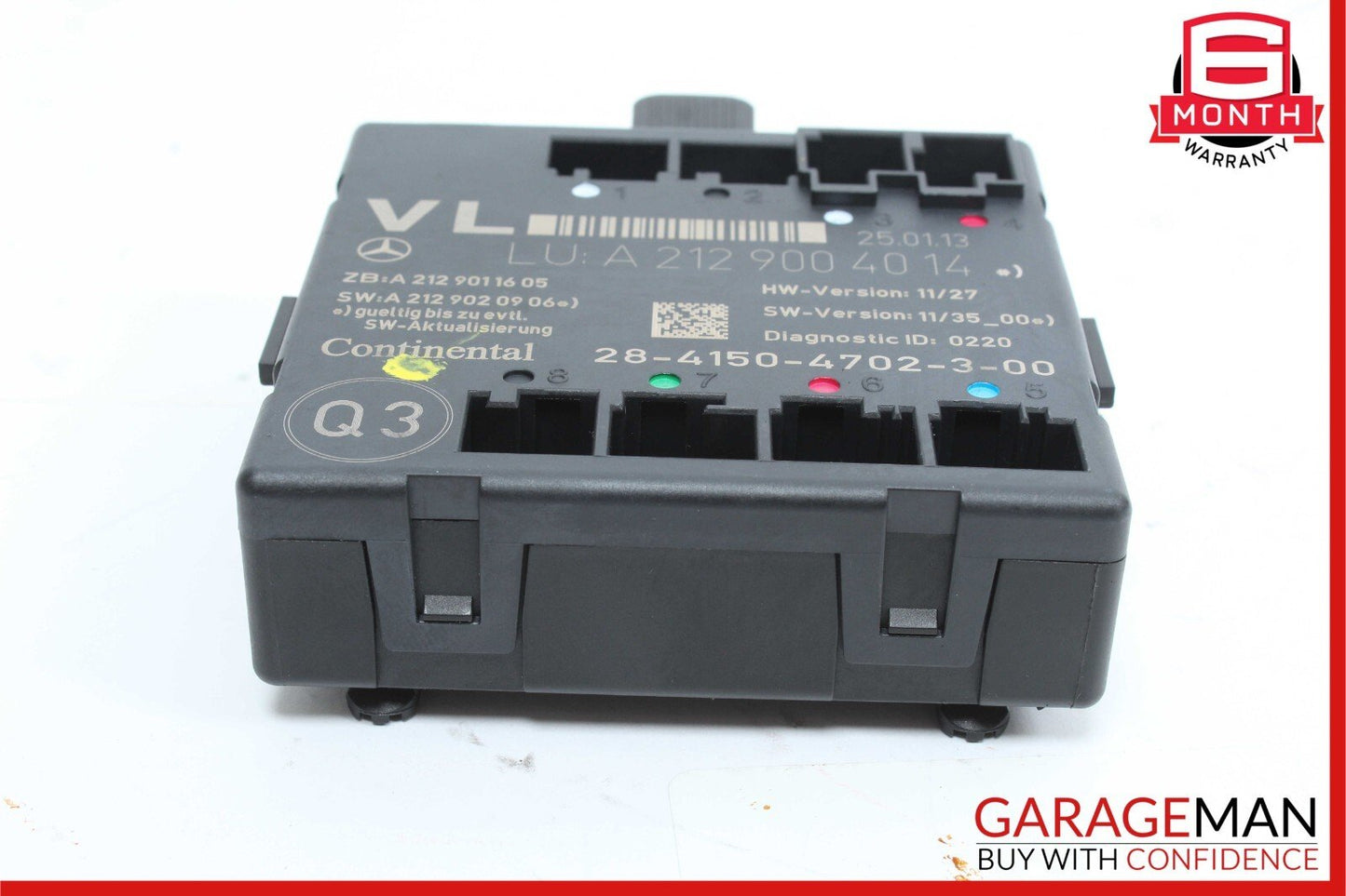 08-14 Mercedes W204 C300 4Matic Front Left Side Door Control Module Unit OEM