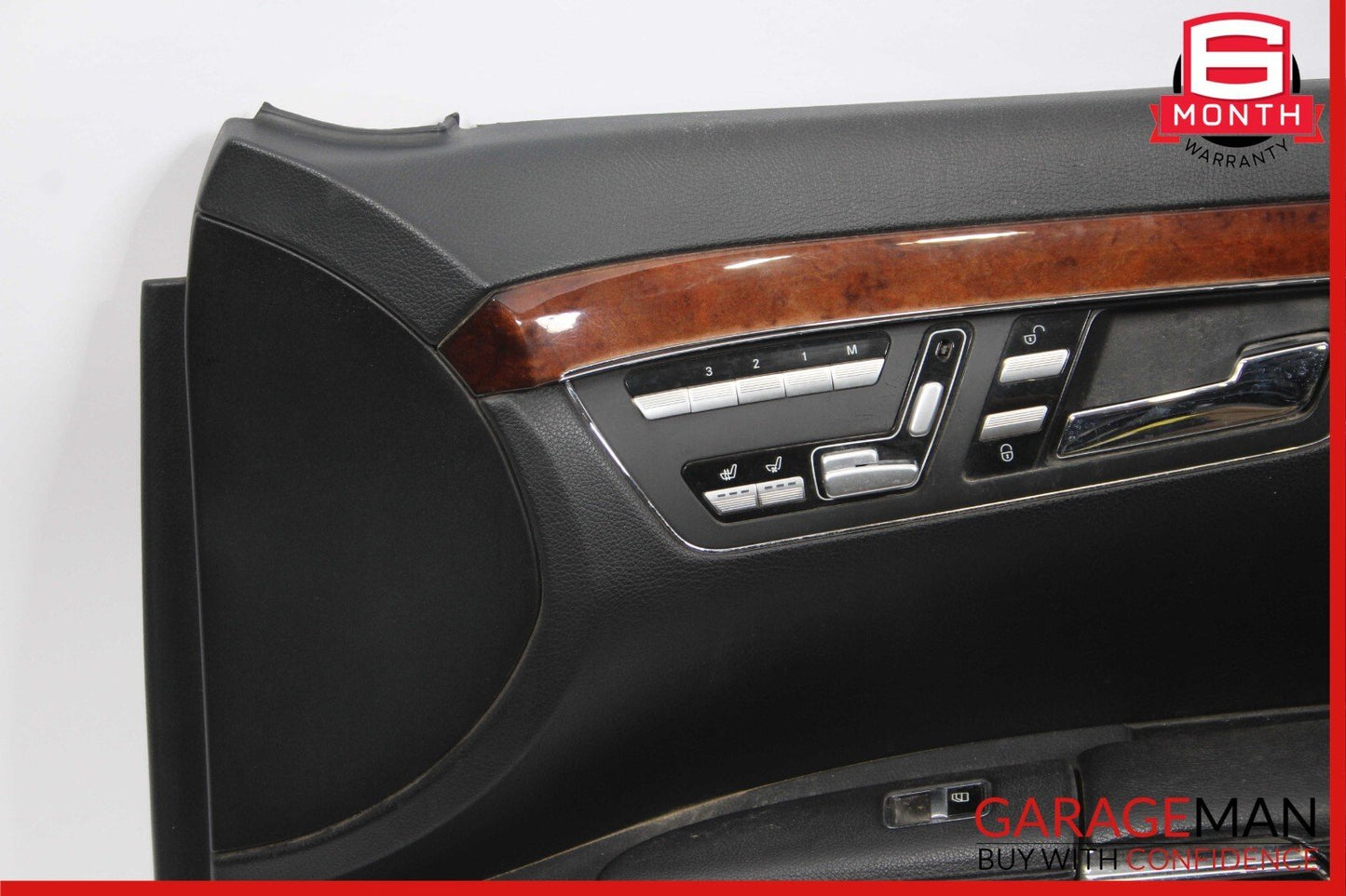 07-09 Mercedes W221 S550 Front Right Interior Door Trim Panel Assy Anthracite