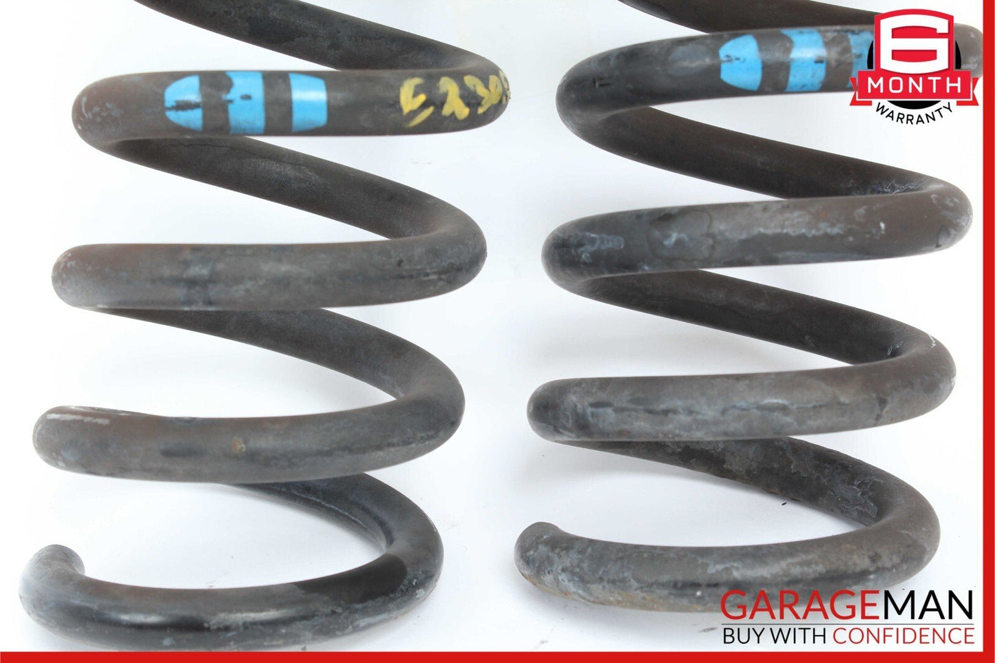 01-07 Mercedes W203 C230 Rear Right & Left Shock Absorber Coil Springs OEM
