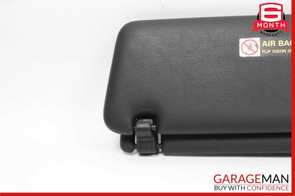 03-10 Porsche Cayenne S 957 Front Right Side Sunvisor Sun Visor Shade Black OEM