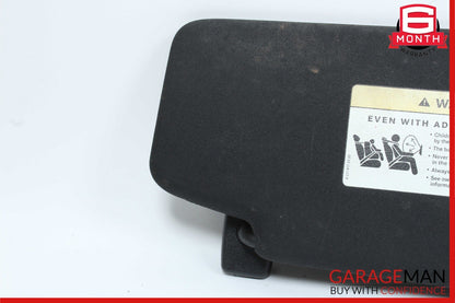 08-14 Mercedes W204 C250 C300 Front Left Side Sun Visor Sunvisor Shade Black OEM