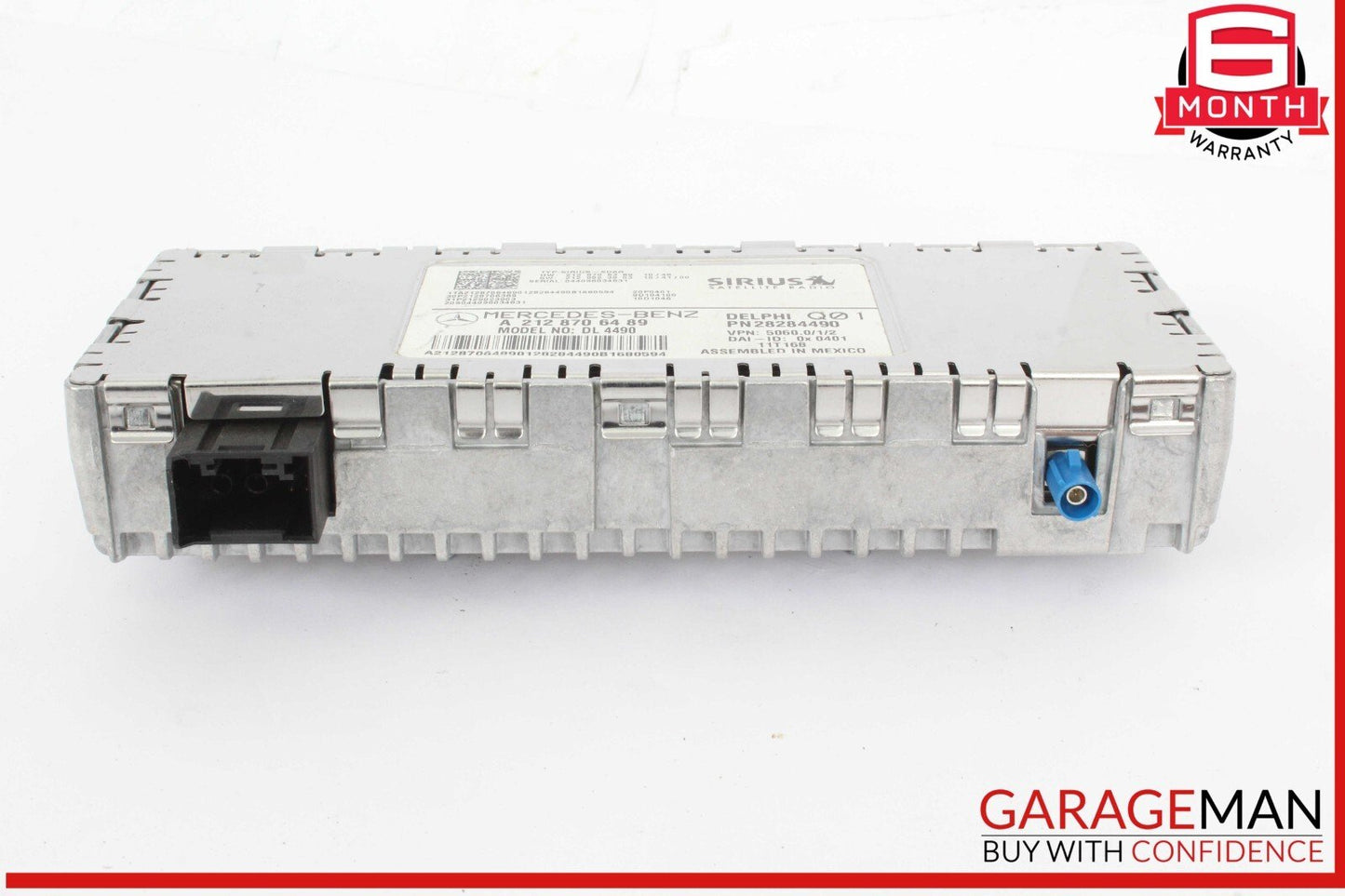 08-12 Mercedes W212 E350 Bluetec Sirius Satellite Radio Receiver Module OEM
