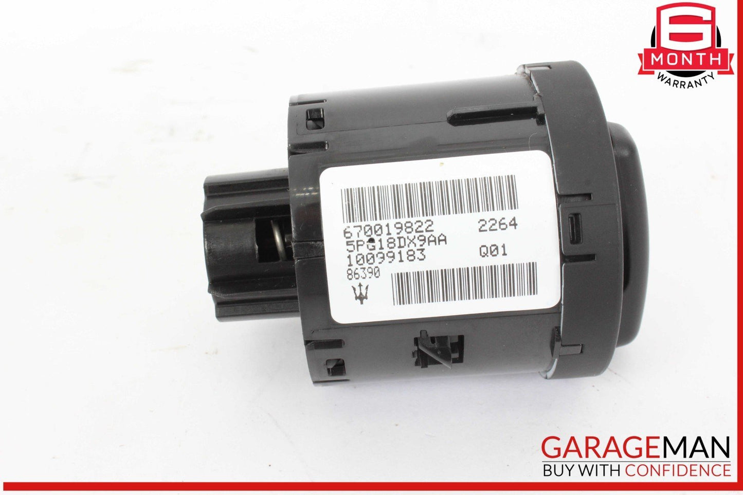 14-17 Maserati Quattroporte S Dash Headlight Head Light Lamp Control Switch OEM