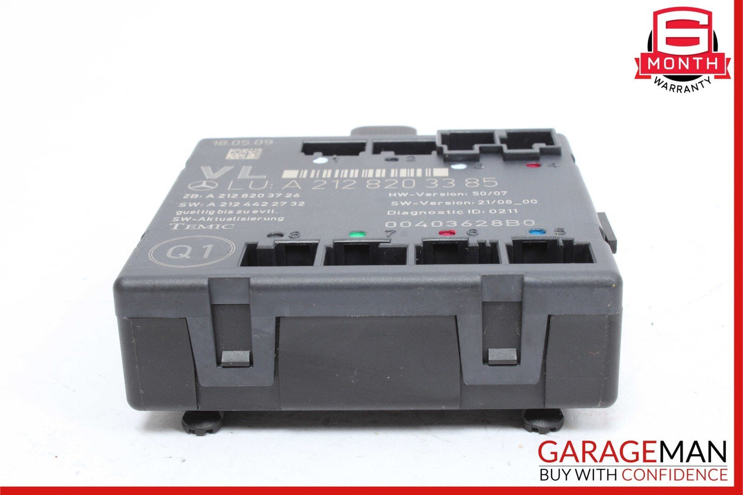 08-15 Mercedes W212 E350 C350 Front Left Side Door Control Module 2128203385 OEM