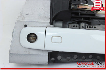 09-16 Audi A5 A4 Front Left Driver Side Exterior Door Handle White 8T1837885B