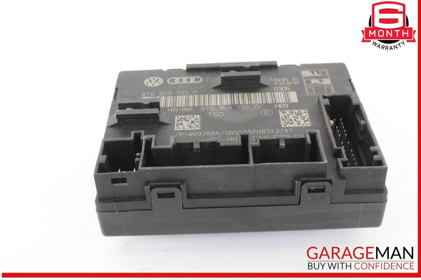 13-16 Audi A4 Front Left Driver Side Door Control Module Unit 8T0959793P OEM