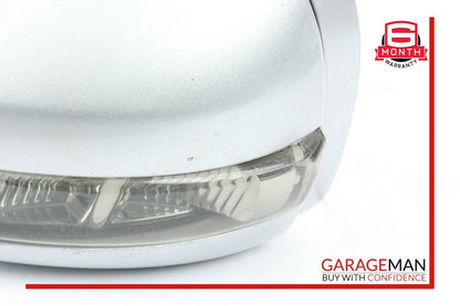 07-09 Mercedes W211 E550 E63 AMG Front Left Side Mirror Door Rear View Silver