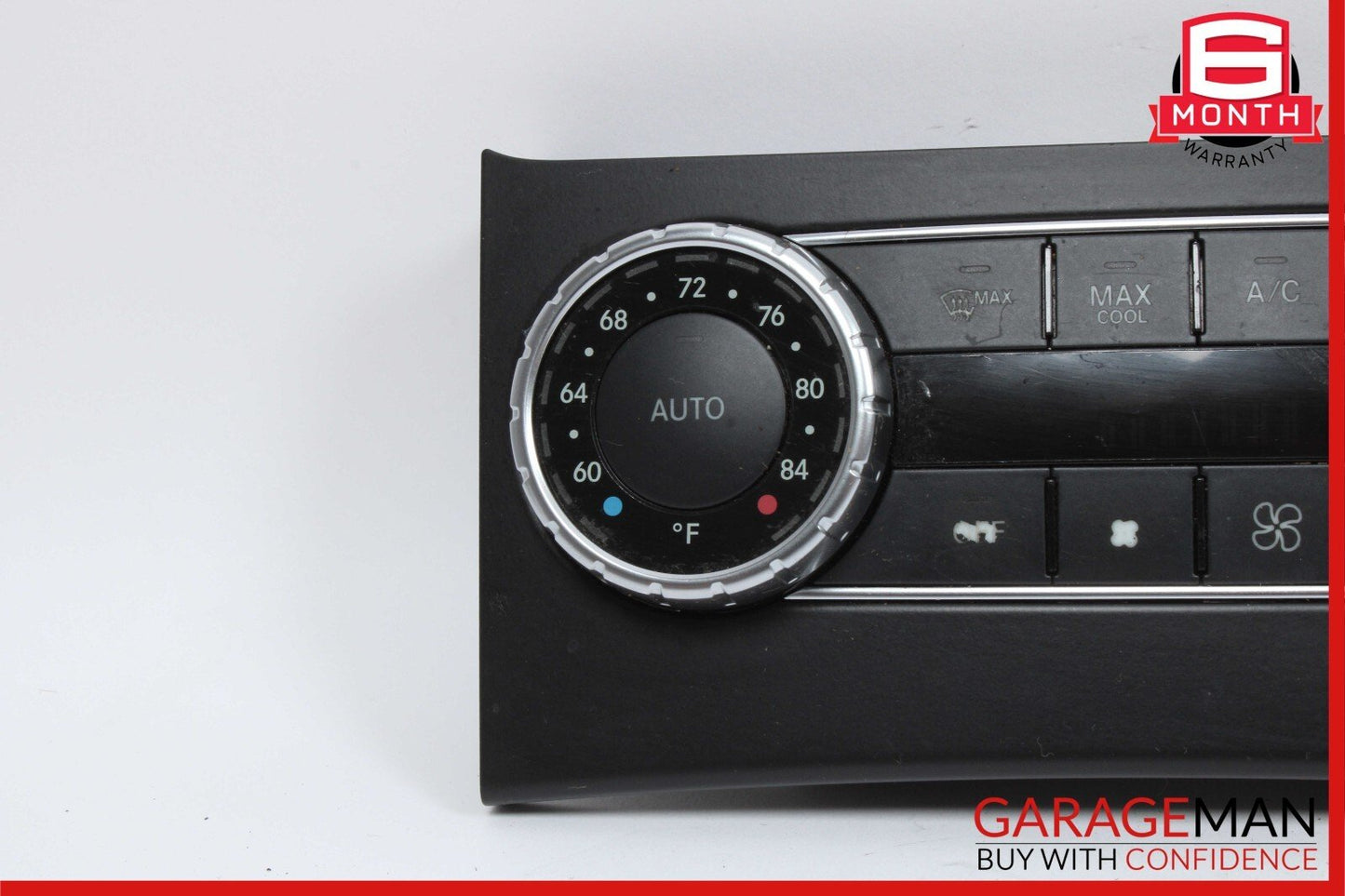 12-14 Mercedes W204 C250 C63 AC A/C Heater Climate Control Switch Trim Assembly