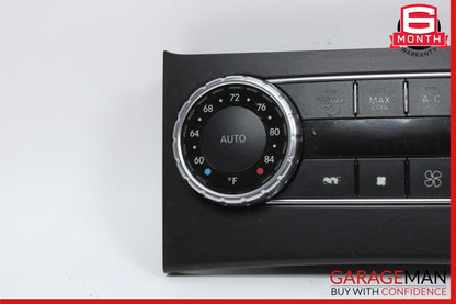 12-14 Mercedes W204 C250 C63 AC A/C Heater Climate Control Switch Trim Assembly