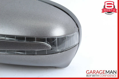 09-11 Mercedes R171 SLK350 Front Left Driver Side Mirror Door Rear View Black