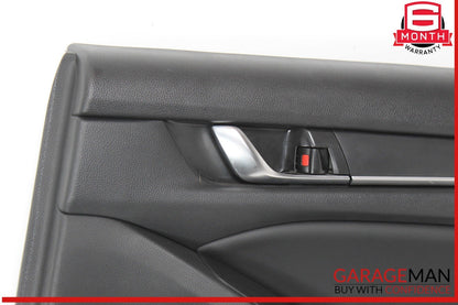 18-22 Honda Accord Rear Right Passenger Side Interior Door Panel Black OEM