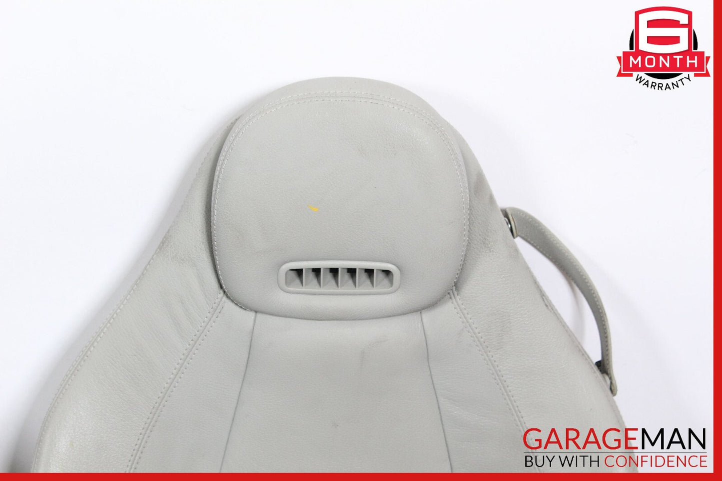 05-11 Mercedes R171 SLK300 Front Complete Seats Cushion Cover Assembly Set Gray