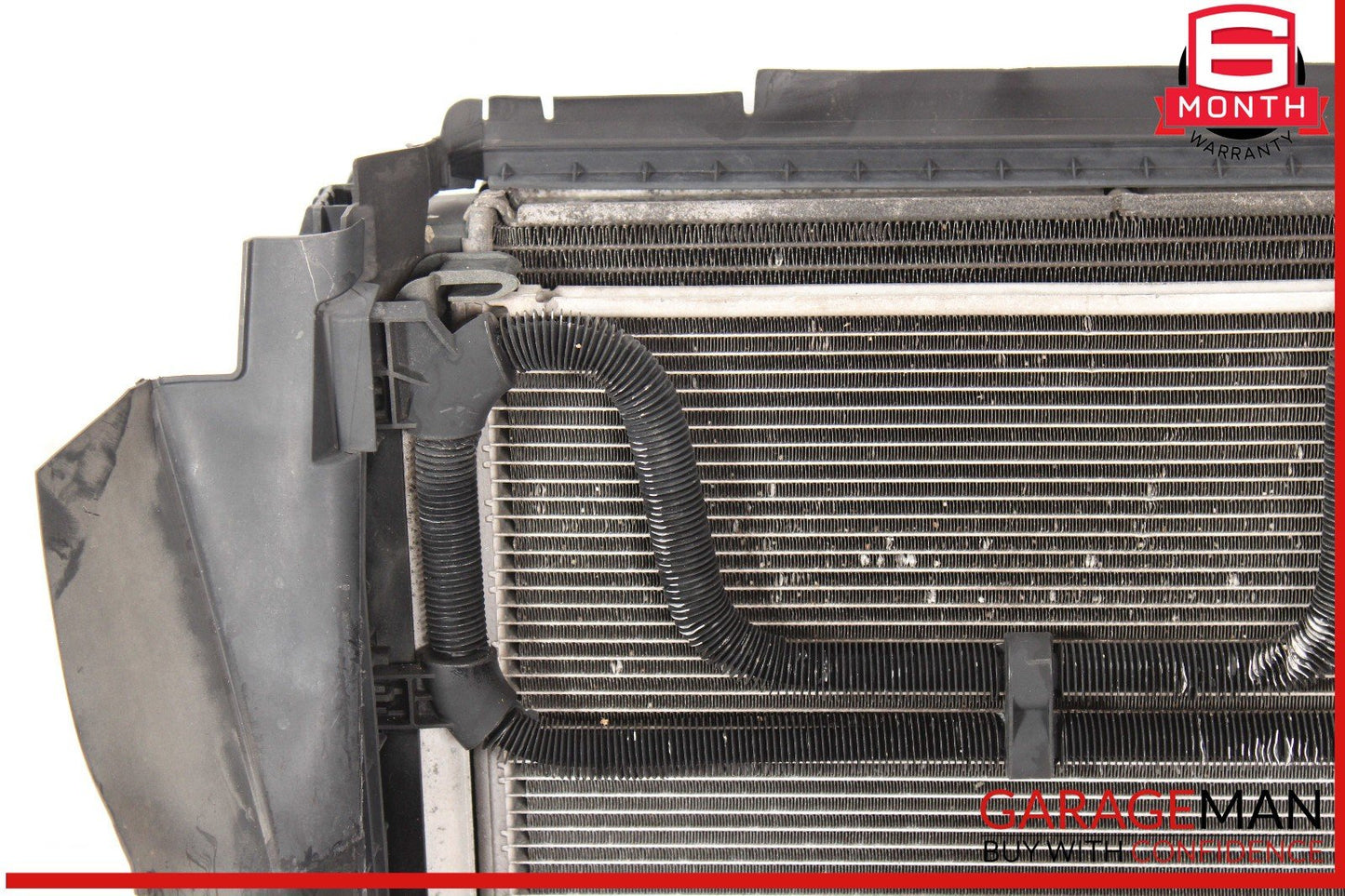 12-15 Mercedes X204 GLK350 Engine Radiator Condenser Cooling Fan Motor Assy
