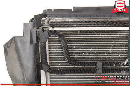 12-15 Mercedes X204 GLK350 Engine Radiator Condenser Cooling Fan Motor Assy