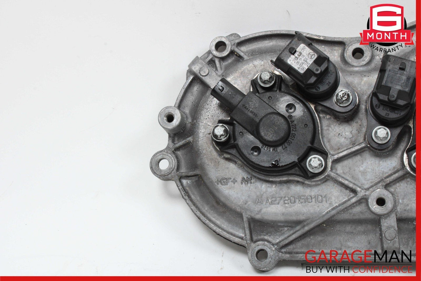 06-13 Mercedes W164 ML350 S550 Front Right Engine Timing Chain Cover Plate OEM