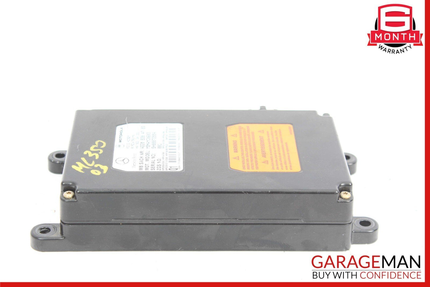 00-06 Mercedes W163 ML320 S500 Voice Phone Communication Control Module Unit