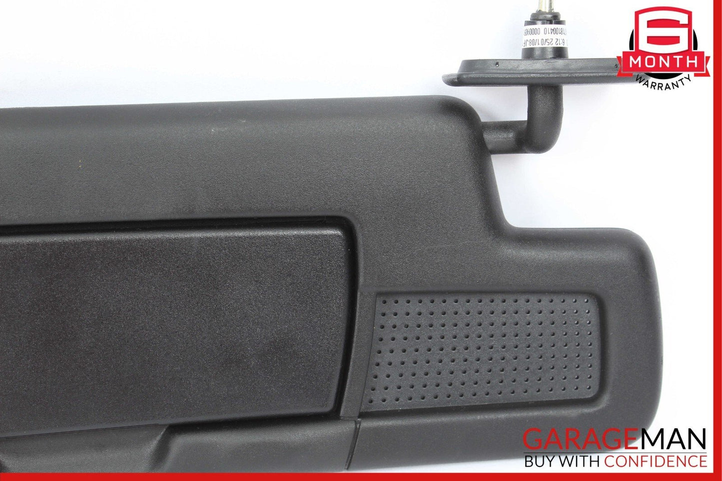 05-11 Mercedes R171 SLK300 Right Side Sun Visor Sunvisor Shade Cover Black