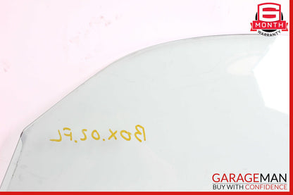 97-04 Porsche Boxster 986 Front Left Driver Side Door Window Auto Glass OEM