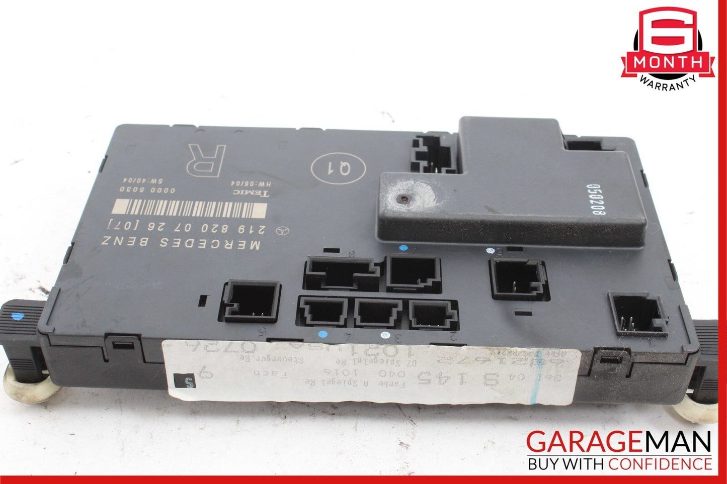 06-11 Mercedes W219 CLS500 Front Right Passenger Door Control Module Unit Q1 OEM