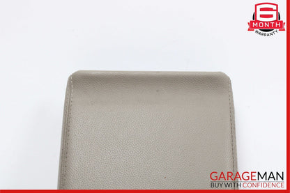 03-06 Mercedes R230 SL500 SL55 AMG Center Console Rear Lid Cover Panel Beige OEM