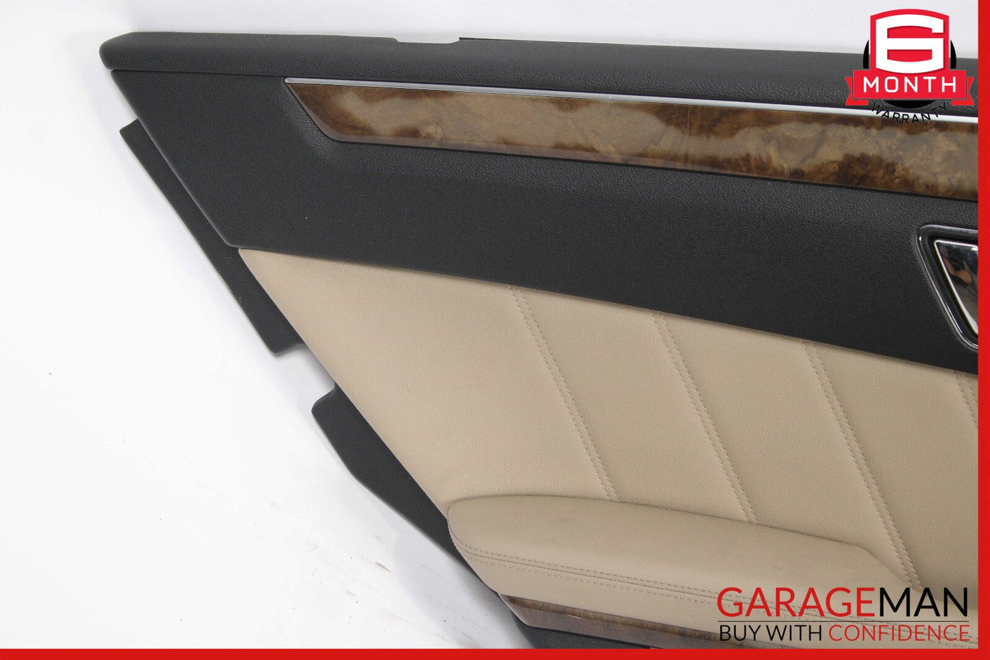 10-13 Mercedes W212 E350 E550 Rear Left Driver Side Interior Door Panel OEM