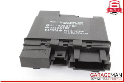 03-09 Mercedes W211 E550 E55 AMG CLS550 Rear Door Keyless Go Control Module