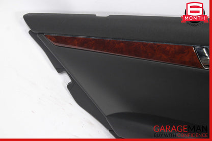 08-14 Mercedes W204 C300 C350 Rear Left Side Interior Door Panel Assembly OEM