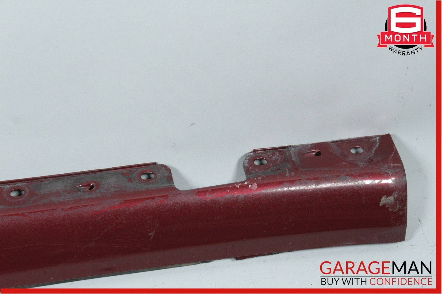 02-05 Mercedes W203 C230 Coupe Left Side Rocker Skirt Molding Panel Titanite Red