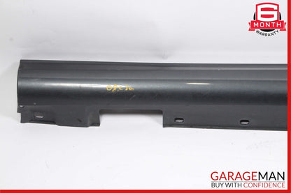 08-14 Mercedes C300 AMG Sport Sedan Left Side Skirt Rocker Panel Tenorite Grey