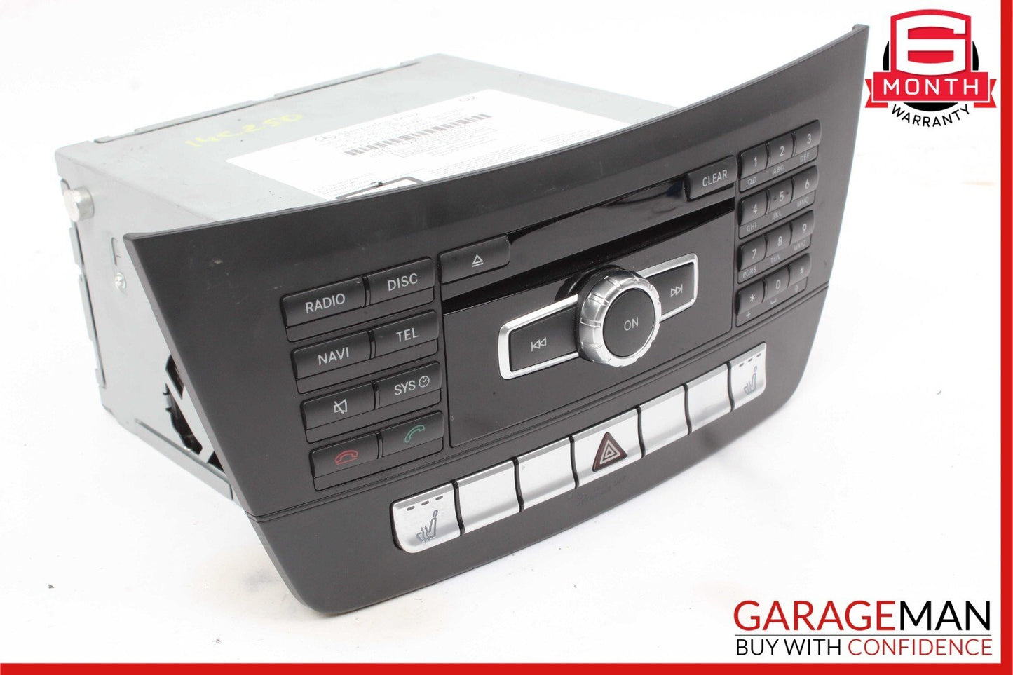 12-14 Mercedes W204 C250 Navigation Comand Head Unit DVD CD Radio Audio NTG4.5