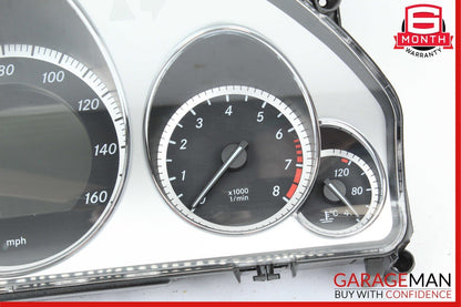 10-13 Mercedes W212 E350 E550 E500 Instrument Cluster Speedometer Odometer