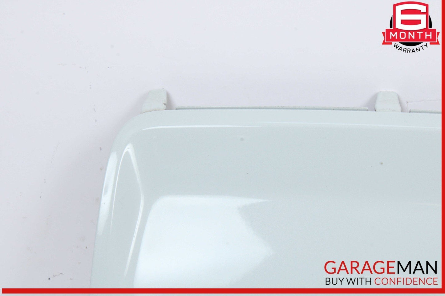 13-17 Audi Q5 Rear Bumper Spoiler Trim White 8R0807819L OEM