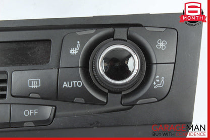 08-14 Audi Q5 A5 Front A/C AC Climate Control Switch Panel Assembly OEM