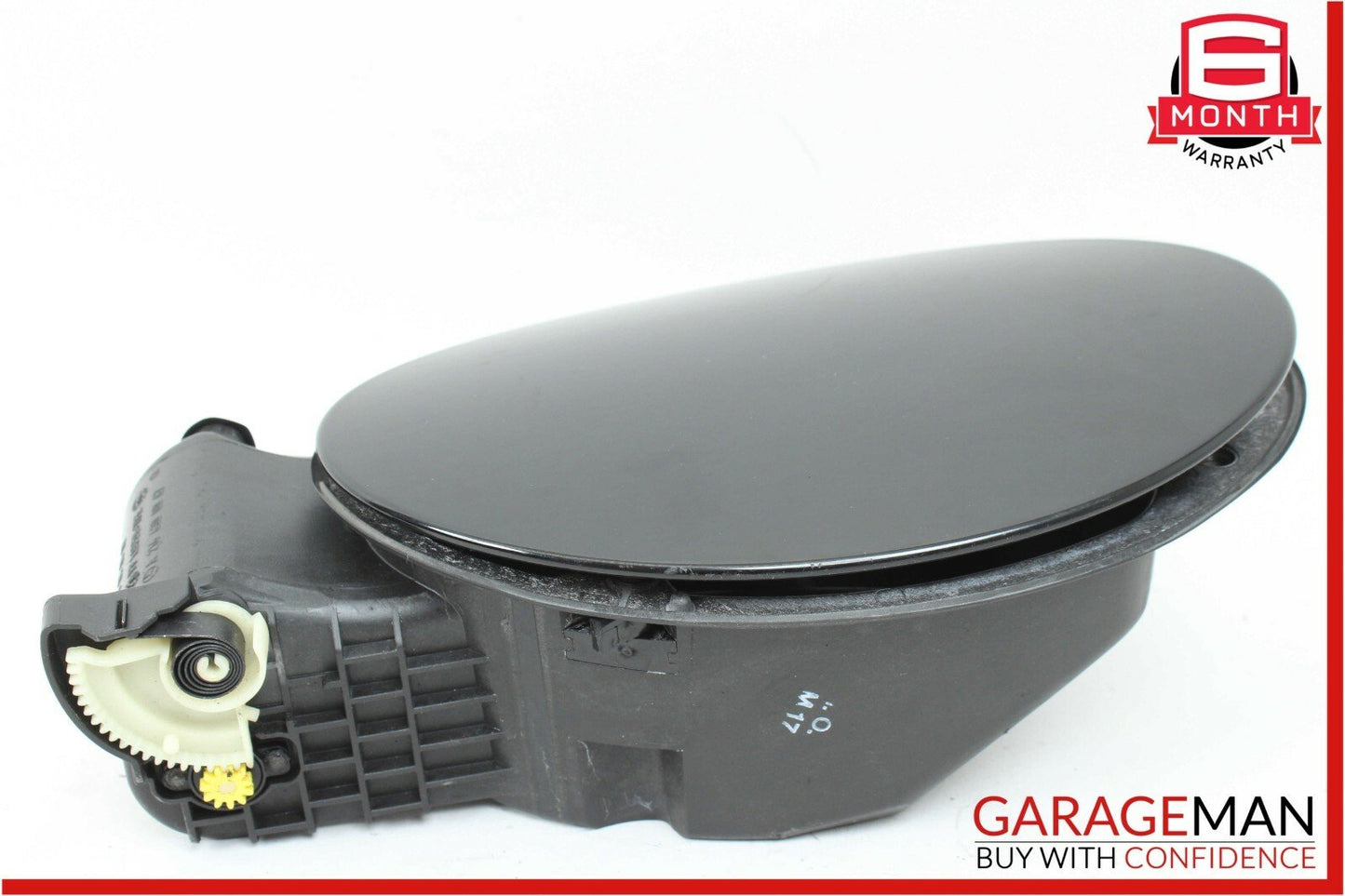 07-13 Mercedes W216 CL550 CL600 Fuel Gas Tank Lid Cover Flap Gas Cap Black
