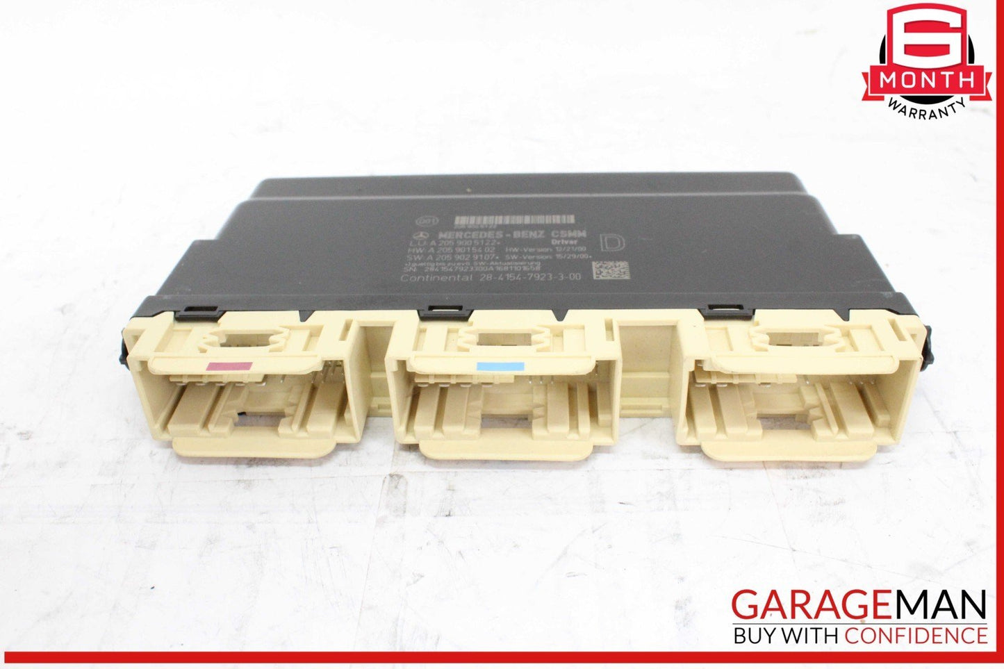 15-20 Mercedes-Benz C300 W205 Front Left Seat Control Module 2059005122 OEM