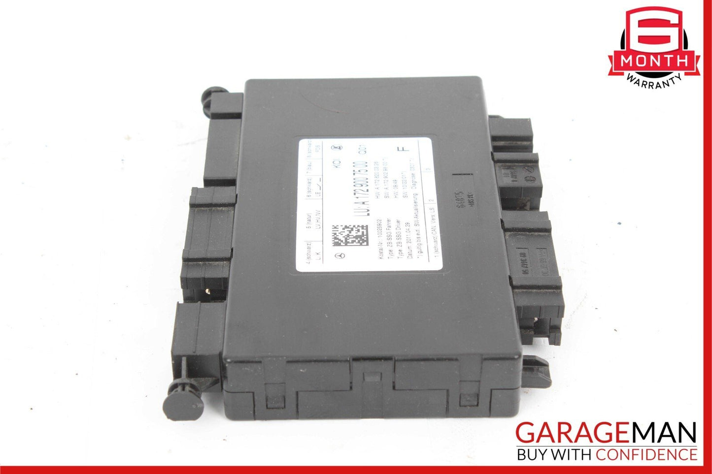 10-18 Mercedes R172 SLK350 CLS400 Front Left Seat Control Module 1729007500 OEM