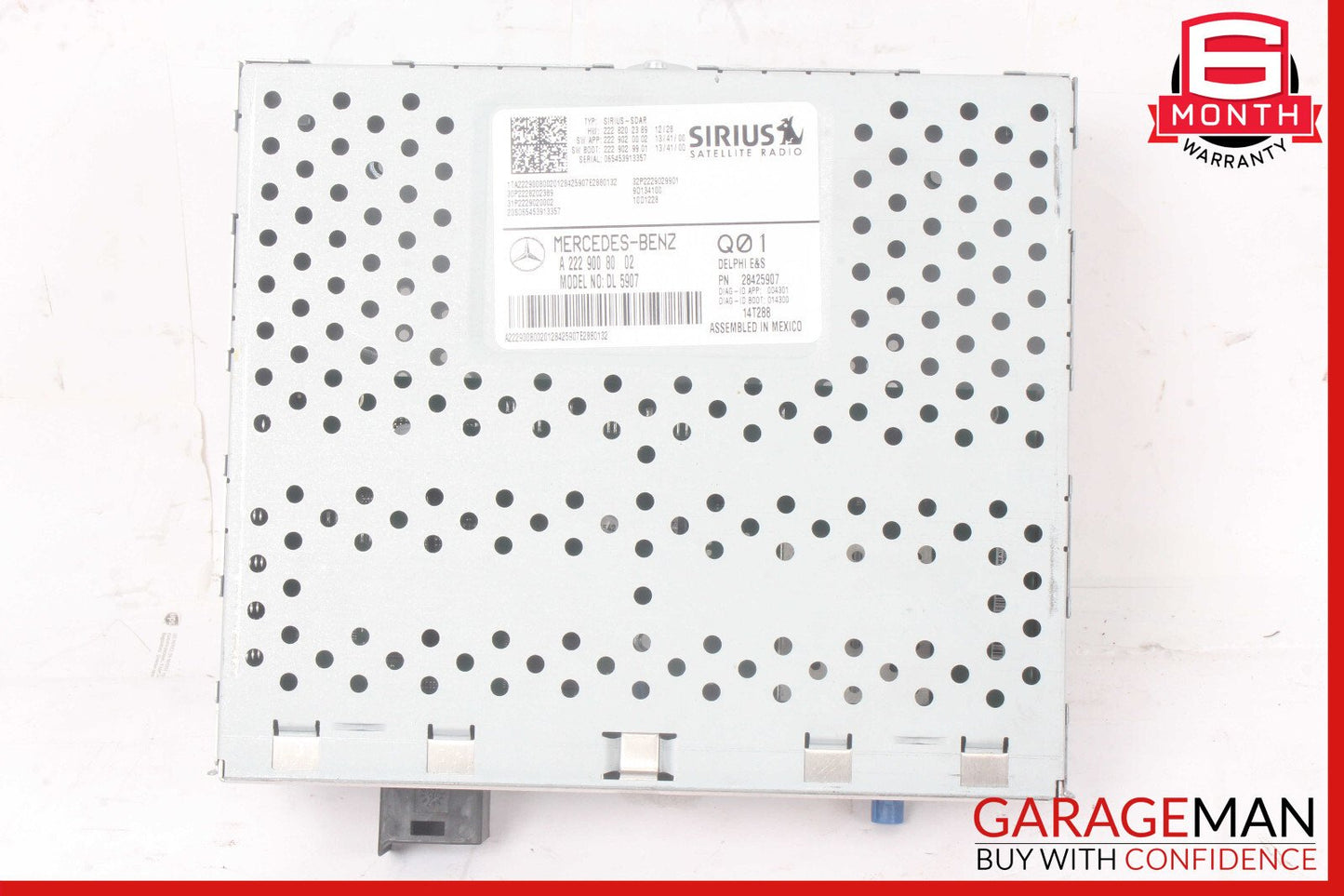 15-20 Mercedes W205 C300 Trunk Satellite Radio Receiver Control Module Unit OEM