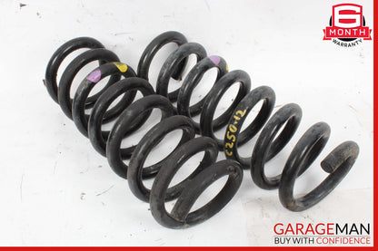 08-14 Mercedes W204 C250 C300 C350 Rear Shock Strut Coil Spring Set of 2 OEM